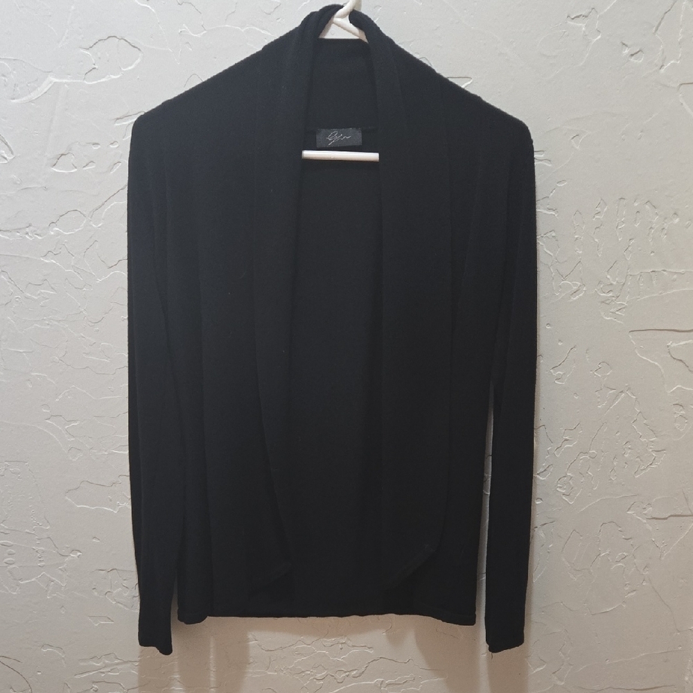 Elegant Black Women's Cardigan